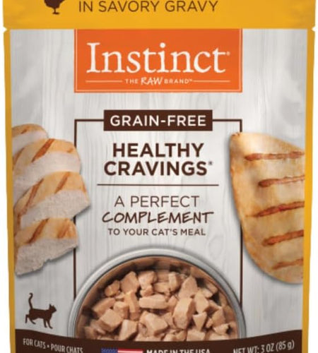 Healthy Cravings Grain Free Real Chicken Recipe Natural Wet Cat Food Topper by , 3 Ounce (Pack of 24)