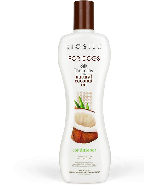 Load image into Gallery viewer, for Dogs Silk Therapy Shampoo with Natural Coconut Oil | Coconut Dog Shampoo
