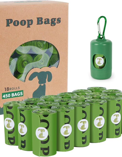 Load image into Gallery viewer, Dog Poop Bag Biodegradable Scented: Leak Proof Dog Waste Bags with 1 Dispenser, Eco-Friendly Poop Bags 26 Rolls Refills -390 Counts
