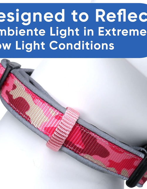 Load image into Gallery viewer, Camouflage Dog Collar Padded Dog Collar Reflective Dog Collar Puppy Collar Training Dog Collar Neoprene Collar Behavioral Dog Collar Camo Dog Collar
