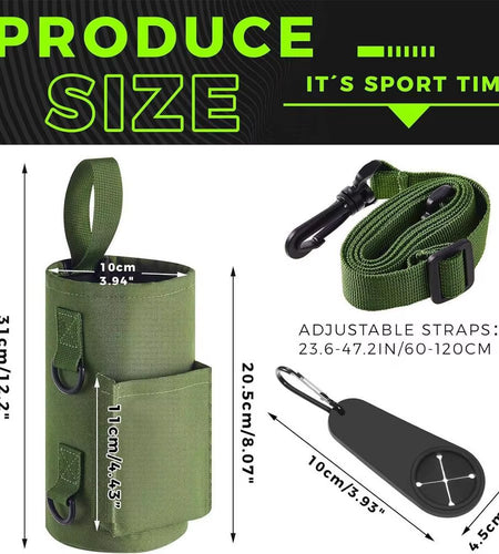 Magnetic Gym Phone Sling Bag for Men Women GYM Floor Organizer Sport Chest Crossbody Handle Pouch for Earphone Key Water Bottle