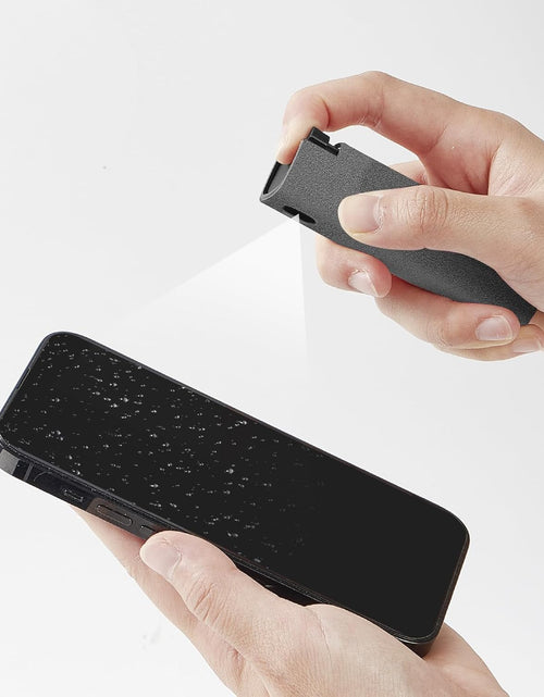 Load image into Gallery viewer, Touchscreen Mist Cleaner, Screen Cleaner, for All Phones, Laptop and Tablet Screens,Two in One Spray and Microfiber Cloth (Grey)
