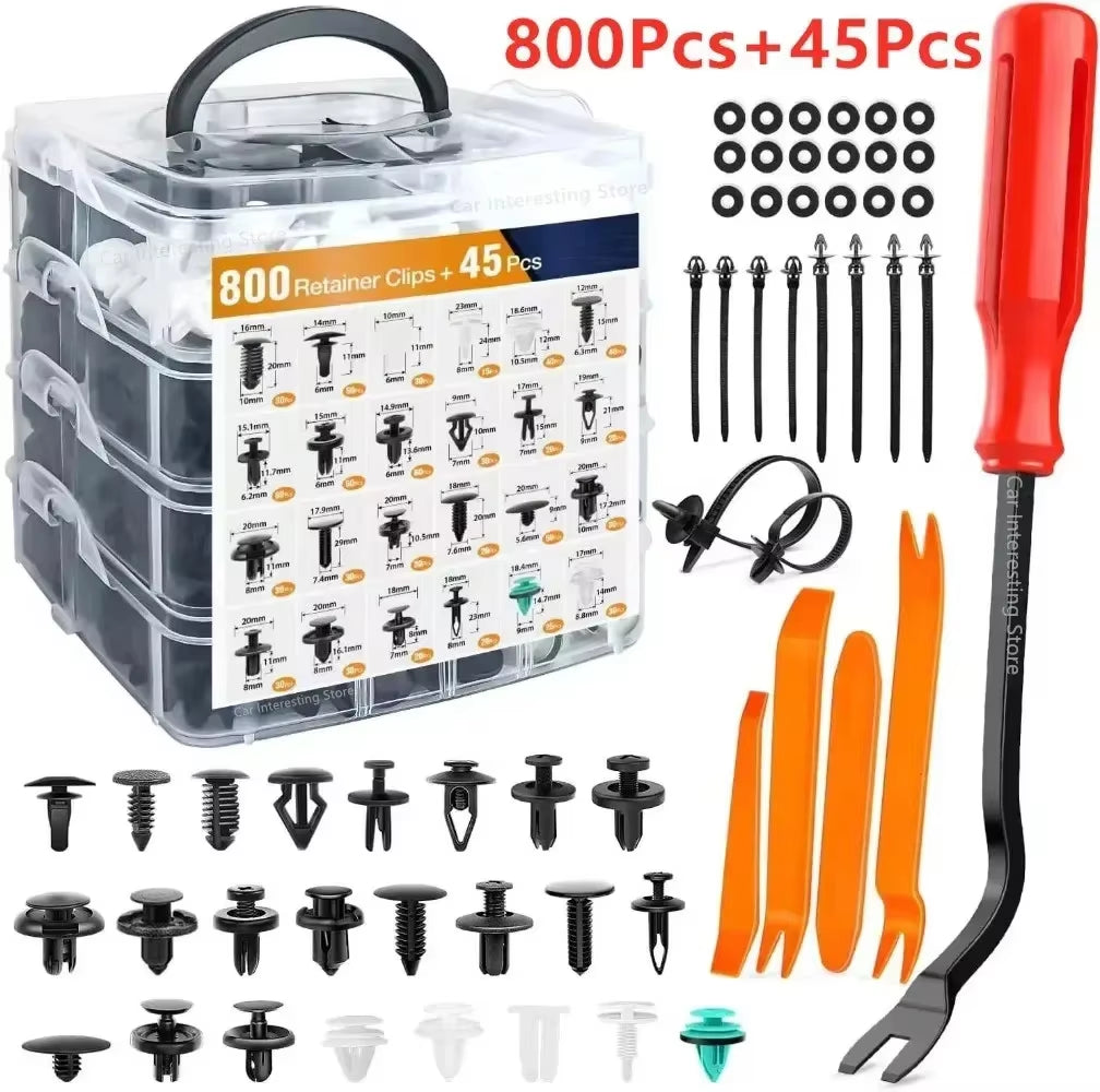Ultimate Car Fastener Clip Kit – All-in-One Auto Body Repair Solution