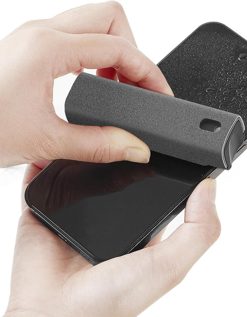 Load image into Gallery viewer, Touchscreen Mist Cleaner, Screen Cleaner, for All Phones, Laptop and Tablet Screens,Two in One Spray and Microfiber Cloth (Grey)
