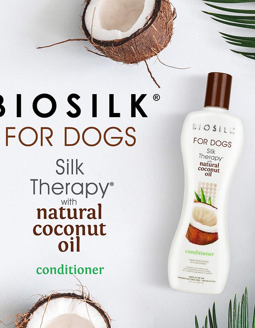 Load image into Gallery viewer, for Dogs Silk Therapy Shampoo with Natural Coconut Oil | Coconut Dog Shampoo
