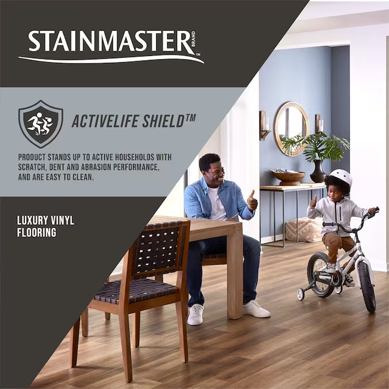Russet 12-Mil X 7-In W X 48-In L Waterproof Luxury Vinyl Plank Flooring ( 18.78-Sq Ft Carton )