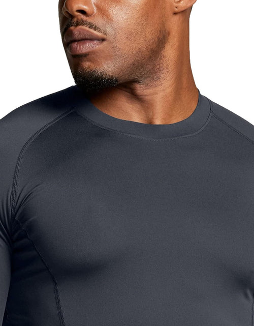 Load image into Gallery viewer, 1 or 3 Pack Men'S UPF 50+ Long Sleeve Compression Shirts, Water Sports Rash Guard Base Layer, Athletic Workout Shirt
