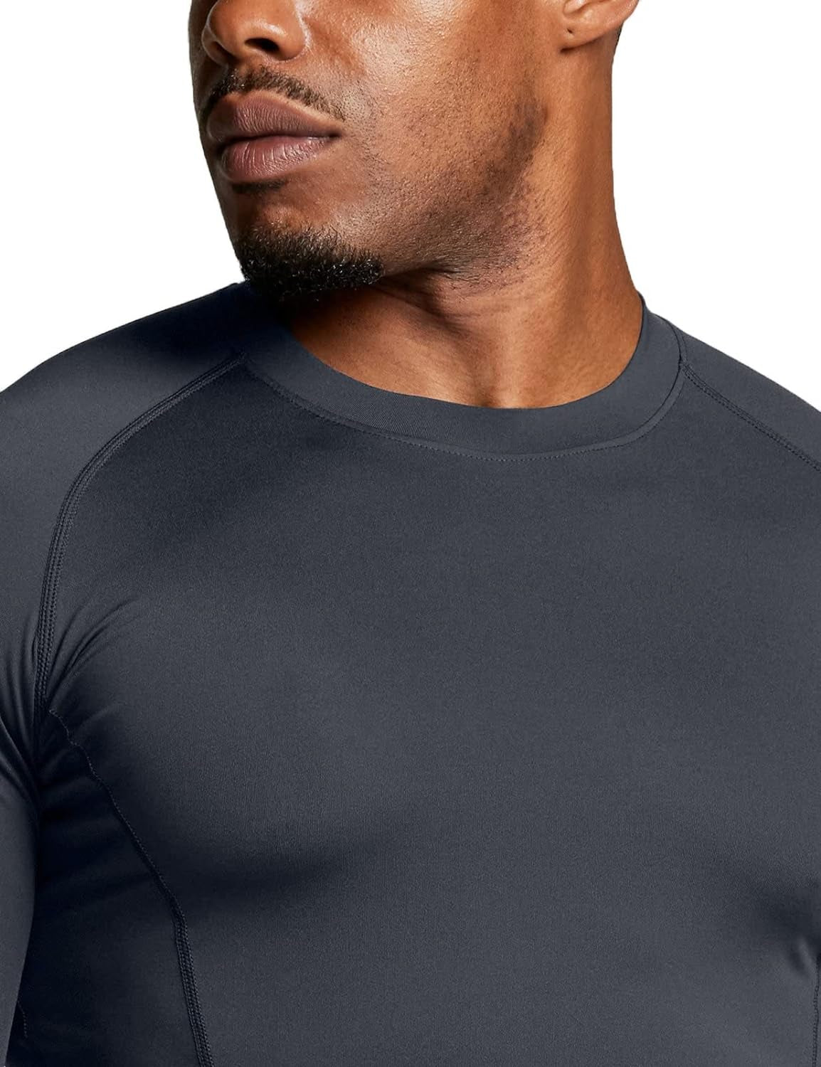 1 or 3 Pack Men'S UPF 50+ Long Sleeve Compression Shirts, Water Sports Rash Guard Base Layer, Athletic Workout Shirt