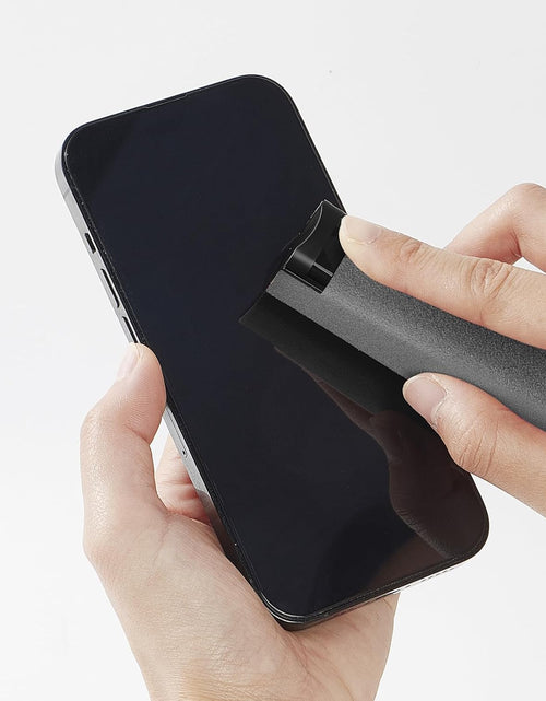 Load image into Gallery viewer, Touchscreen Mist Cleaner, Screen Cleaner, for All Phones, Laptop and Tablet Screens,Two in One Spray and Microfiber Cloth (Grey)
