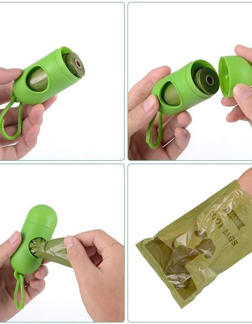 Load image into Gallery viewer, Dog Poop Bag Biodegradable Scented: Leak Proof Dog Waste Bags with 1 Dispenser, Eco-Friendly Poop Bags 26 Rolls Refills -390 Counts
