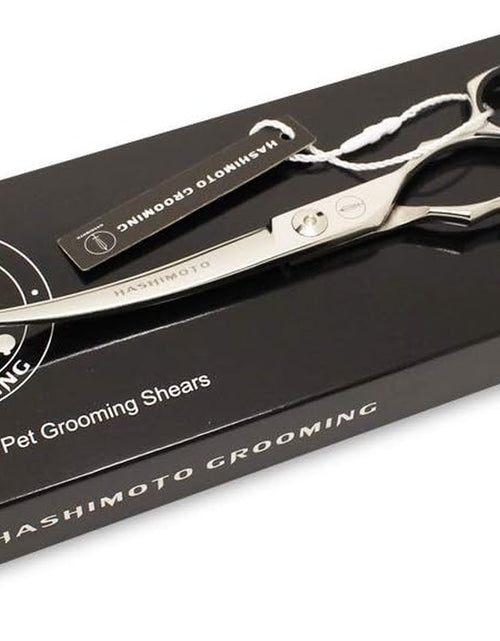 Load image into Gallery viewer, Curved Scissors for Dog Grooming,6.5 Inches,Safety round Tip Design. (Ball-Tip)
